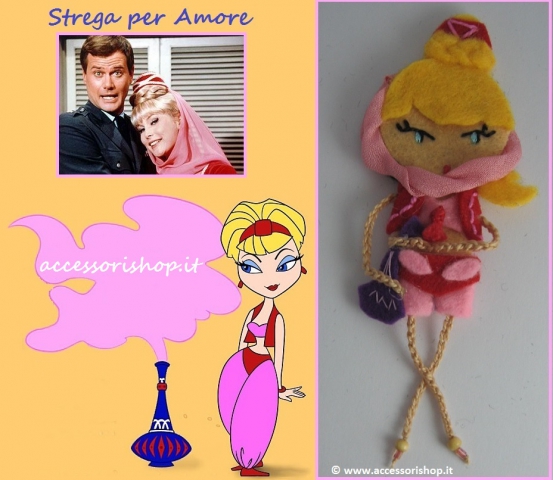 Spilla Jeannie "Strega per Amore"